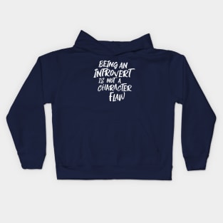 Being An Introvert Kids Hoodie